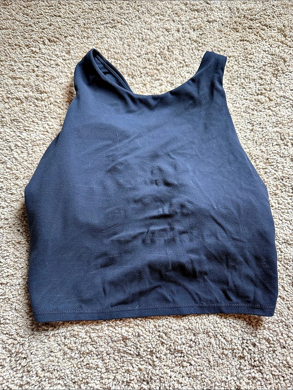 Athleta Conscious Crop Athletic Tank in Blue Size Small